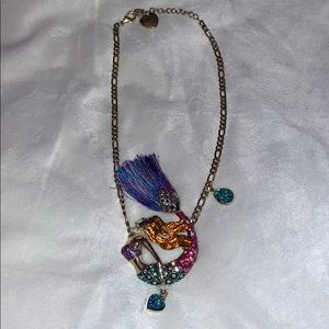 Betsey Johnson Mermaid Necklace